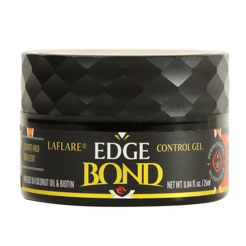 Laflare Edge Control for Black Hair, Natural Hair and Curly Hair. Eco Styling Gel Travel Size 25ml, Edge Wax for Man & Woman (Musk)
