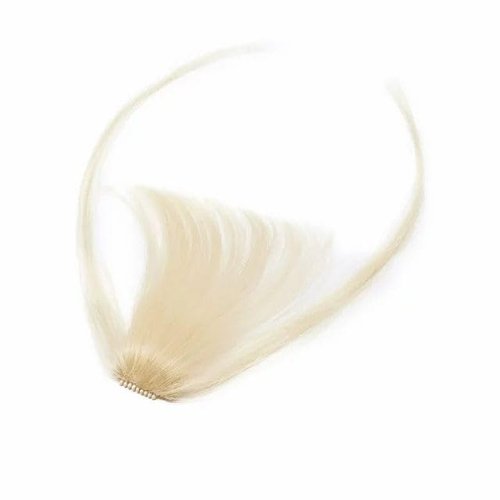 Blonde Clip in Bangs Hair Extensions Wispy Bangs Fringe with Temples Hairpieces for Women Hair Extensions, Wigs and Accessories