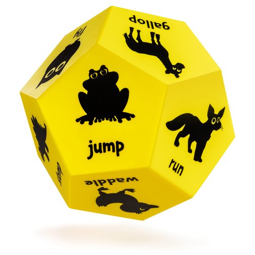 Covelico Animal Games Kids Dice Game, Gross Motor Toys for Toddlers 3-5, Kids Outdoor Toys & Outdoor Games for Kids, Pre School Games Recess Toys for Elementary Outside, Indoor Recess Activities