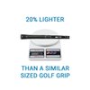 Karma Super Lite Midsize (+1/32") Black Golf Grips