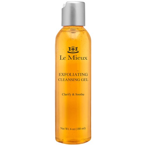 Le Mieux Exfoliating Cleansing Gel - Deep Pore Lactic &amp; Salicylic Acid Face Wash with Hyaluronic ...