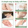Foot Peel Mask - 5Pack, Exfoliating Foot Care Mask Make Soft Baby Feet Peel, Foot Exfoliator Repair Dead Skin, Calluses, Chapped, Rough Feet (Tea Tree)