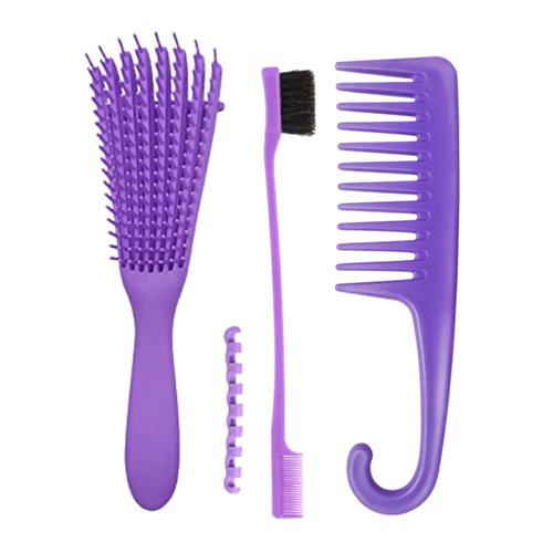 Blond Forte Medium Detangling Hair Brush for Curly Kinky Afro Textured, Wet or Dry Detangler Brus...