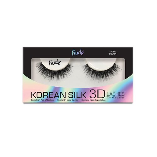 Rude - Korean Silk 3D Lashes - Melodramatic