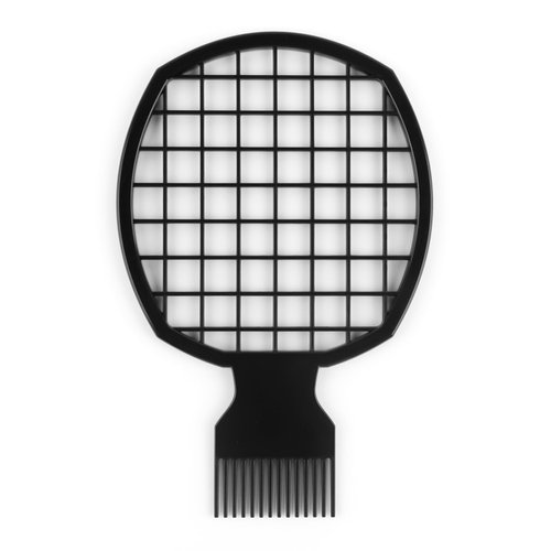 AUEAR, Black Plastic Hair Coil Comb Natural Curly Twist Hair Brush (Twist Comb)