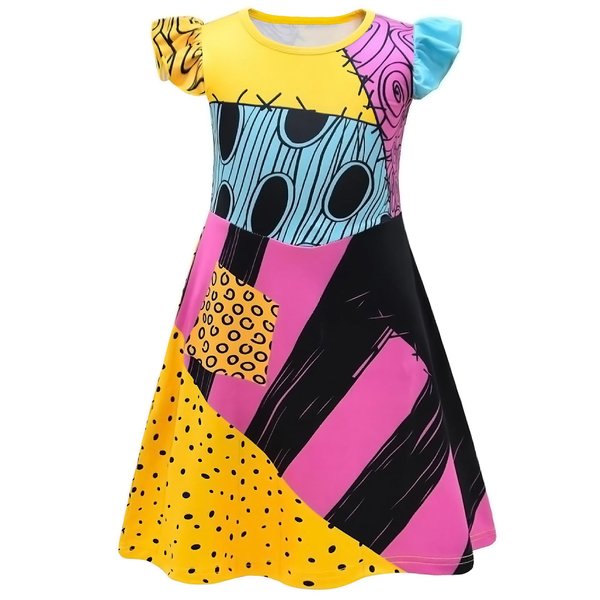 Dwefagghth Toddler Dress Halloween Christmas Party Cosplay Dress Up Costume Outfit for Girls