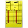 Soccer Write-on Referee Cards, Bright NEON Set