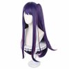 ZGNGLIZ Anime Oshi no Ko Ai Hoshino Wig Purple Long Hair Wigs with Bangs for Girls and Women + Free Wig Cap