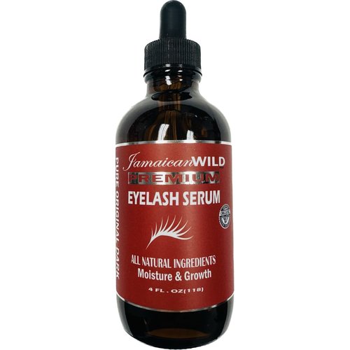 Jamaican Wild Black Castor Oil (eye lash serum, 4 oz)