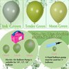 Green Balloons Different Sizes, Scmdoti Teender Green Balloons 18 12 10 5 Inches, Green Balloon Garland Arch for Wild One Party Birthday Baby Shower Bridal Shower Wedding Decorations(Tender Green)
