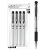 uni-ball Signo 207 Impact Stick Gel Pen, 4 Black Pens, 1.0mm Bold Point Gel Pens, Smooth Writing, Archival-Quality Ink, Acid-Free, Superior Comfort