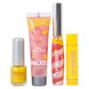 Lip Smacker Pink Lemonade Glam Bag Makeup Set for Girls | Lip Balm, Lip Gloss, Nail Polish, & Lotion | Christmas Make Up Collection | Holiday Present | Gift for Girls | Set of 4