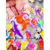 10 Packs Bulk Small Dolphin Mini pop Fidget Keychain，Birthday Party Favors Supplies Classroom Summer Student Prize