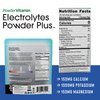 PowderVitamin Electrolytes Powder Plus (20 Servings) Unflavored Electrolyte Powder Keto, Sugar Free, Pink Himalayan Salt.,1000mg Potassium,150mg Calcium,150mg Magnesium, Hydration Powder NO STEVIA
