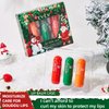 BEUKING 3Pcs Moisturizing Lip Blam, Smooth Anti-Chapted Lip Butters, Lip Repair Stick, Making Lip Tender Soft, Prevent Dryness & Chapping Fading Lip Line for Christmas Gifts Daily Girl Men Lip Care