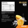 Maxler 100% Golden BCAA Powder - Intra & Post Workout Recovery Drink for Accelerated Muscle Recovery & Lean Muscle Growth - 6 g Vegan BCAAs Amino Acids - 60 Servings - Orange