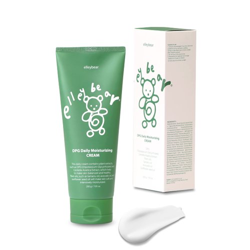 elleybear DPG Daily Baby Moisturizing Cream | Moisturizing Face Cream for Kids | Baby Face Cream & Body Lotion | Hypoallergenic Lotion for Sensitive Skin | Vegan Baby Essentials (6.76 Fl. Oz)