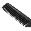 Teasing Comb, 3 Row Comb Hair Care Hair Styling Modeling Comb Lightweight Hair Salon Supplies Comb (Black)