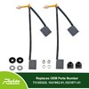 Roykaw Golf Cart ADC Motor Brushes Kit for Club Car & EZGO TXT Models, Replaces OEM # 73120-G25, 73120G25, 1021862-01, 102186201