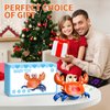 Beby Buty Crawling Crab Baby Toy, Infant Tummy Time Walking Dancing Moving Crab Toys for Babies Girl Boys, Crawling Crab Baby Toy Toddler Birthday Gifts