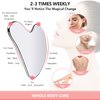 Desnice Gua Sha Facial Tools, 304 Stainless Steel Guasha Tool for Body Face Neck and Eyes, Therapy Trigger Point Treatment, Gua Sha Scraping Massage Tool with Travel Pouch