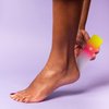 Bona Fide Beauty Czech Glass Foot File with Sleeve. Foot Callus Remover Made in The EU (Sunset Color)