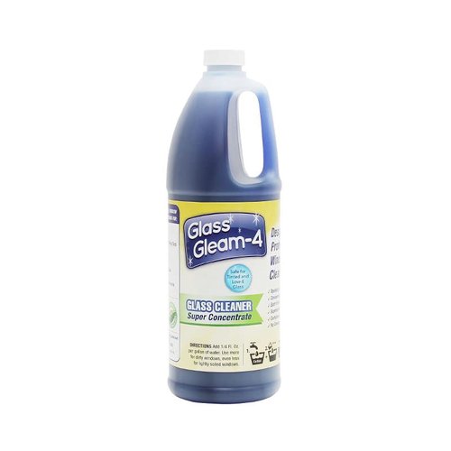 Titan Laboratories Glass Gleam 4 - Glass and Window Cleaner - Highly Concentrated - 1 Quart (Makes 128 gallons of RTU Product) - 54012