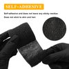 Ruicoo Tattoo Grip Tape 4pcs Tattoo Grip Wrap Cover Disposable Tape Self-Adhesive Bandage 2" x 5 Yards Black Tattoo Grip Tape for Tattoo Machine Grip