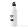 CafePress Black Belt Refusal Stainless Water Bottle 1 1.0L (34 oz) Stainless Steel Water Bottle