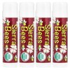 Sierra Bees Organic Lip Balms, Black Cherry, 4 Pack, 0.15 oz (4.25 g) Each