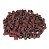 InnoLife - 300pcs Grit 180# Nail File Sanding Bands Replacement for 3/32" Shank Size Nail Drill Bits Fit