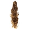 OneDor 20" Curly Synthetic Clip In Claw Drawstring Ponytail Hair Extension Synthetic Hairpiece 190g with a jaw/claw clip (R1416T)