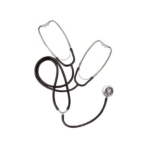 Labtron Teaching Stethoscope, Black, Student and Medical Assistant Accessories, 540