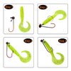 Fishing Jig Heads Hooks, Shakyhead Jig Hooks Bass Football Jig Heads Wobble Head Fishing Jigs with Screw Lock Jig Head for Bass Fishing 1/4oz 1/8oz 1/16oz