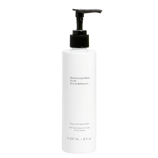 Maison Louis Marie - No.04 Bois de Balincourt Natural Body + Hand Wash | Luxury Clean Beauty + Non-Toxic Fragrance (8 fl oz | 237 ml)
