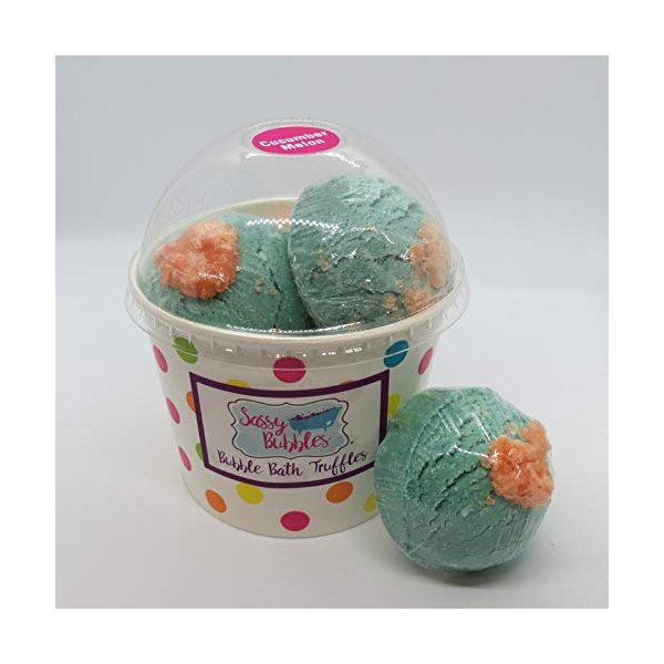 Cherry Almond Bubble Bath Truffles, 5 pack by Sassy Bubbles