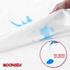 Waterproof Crib Mattress Protector Zippered 2 Pack, 6-Side Waterproof Crib Mattress Encasement, Durable Zipper, Noiseless, 28'' X 52" X 6"