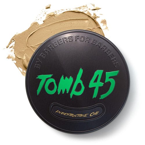 Tomb45 Indestructible Hair Clay, High Strong Hold with Matte Finish Hair Styling Product