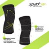Spark Kinetic Knee Sleeve - Knee Support for Women & Men - Compression Knee Brace with Embedded Kinesiology Tape - Knee Sleeve to Support Knee Pain - Medium