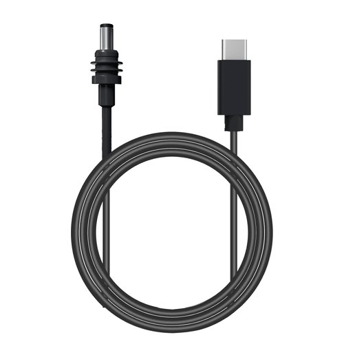 Jiawu 2M/6.5FT Starlink Mini USB C to DC Power Cable, Starlink Mini USB C Cable for 65W + PD Power Bank, Replacement Cable for Starlink Mini Rectangular Satellite, Waterproof, Gray