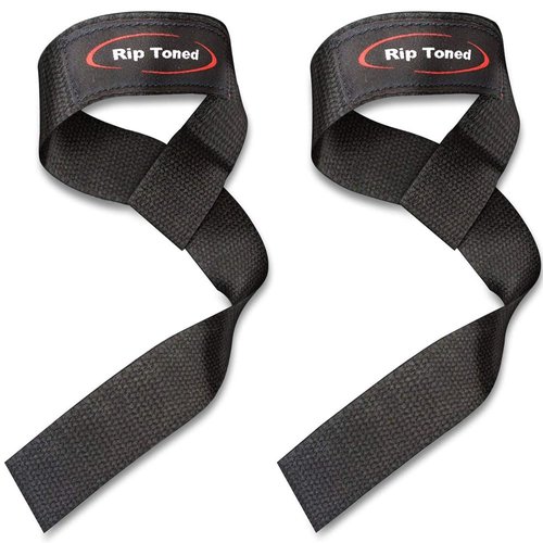 Rip Toned Performance Wrist Straps For Weightlifting - 23" Weight Lifting Straps for Men, Women (Padded) - Cotton Gym Wrist Wraps for Deadlift, Strength Training, Powerlifting, Bodybuilding