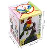 Tipmant Talking Parrots Birds Toys Electronic Animal Pets Office Home Room Decoration Recording Playback Function Kids Birthday Gifts (Single Bird)