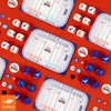 FoxMind-Games: Sports Dice-Hockey-Board-Game, Shoot The Puck & Beat The Goaltender to Score, Easy to Learn & Fun to Play, 2 or 4 Players, Ages 7+