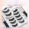 Eyelashes Magnetic,Magnetic Lashes Magnetic Eyelashes With Applicator,Reusable Magnetic Eyelashes,Eyelashes Magnetic Lashes,Magnetic Eyelashes Natural Look,Magnetic Eyelashes No Glue (white)
