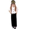 Children Pilot Costume Set Captain Uniform Dress Up for Kids Boys Halloween Cosplay Pretend Role Play Party