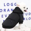 PETCARE Dog Hoodie Grey Winter Warm Dog Sweater Soft Fleece Hooded Sweatshirts with Pocket Puppy Sweaters Small Dog Clothes Chihuahua Yorkies French Bulldog Outfits Dog Cold Weather Clothes Coats