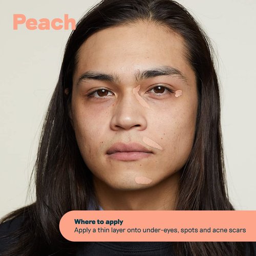 Exa Beauty - Natural High Fidelity Balancing Color Corrector | Cruelty-Free, Inclusive Clean Beauty (Peach, 0.25 oz | 7.4 ml)