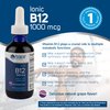 Trace Minerals | Liquid Ionic Vitamin B12 1000 mcg | Dietary Supplement Powerd by Concentrace Full Spectrum Ionic Minerals | 2 fl oz, 59 Servings