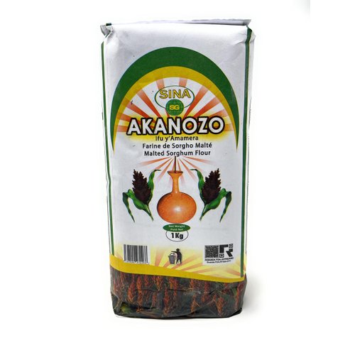 Akanozo "Fermented Sorghum Flour" (Ifu y'Amamera) 2.2 lbs or 1 kg