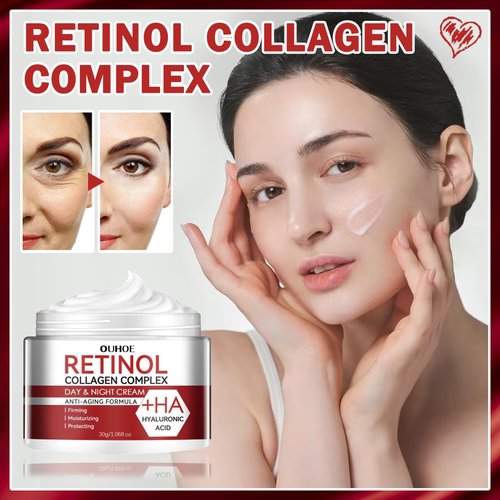 Retinol Cream for Face,Retinol Facial Moisturize,Night Cream for Face & Under Eye,Hydrating face cream